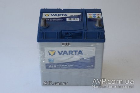 Аккумулятор 40Ah 330A (тонкие клеммы) Varta 540 127 033 (фото 1)