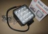 Фара LED прямоугольная 48W, 16 ламп, 110*164мм, узкий луч Дорожная Карта DK B2-48W-A SL (фото 3)