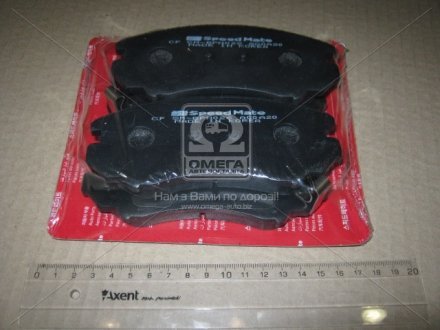 Колодки тормозные дисковые (F) HYUNDAI / KIA (Korea) Speedmate SM-BPH026 (фото 1)