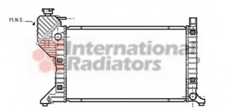 Радіатор охлаждения MERCEDES SPRINTER W 901-905 (95-) Van Wezel 30002183 (фото 1)