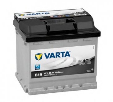 Аккумулятор 45Ah-12v BLD(B19) (207х175х190),R,EN400 Varta 545 412 040 (фото 1)