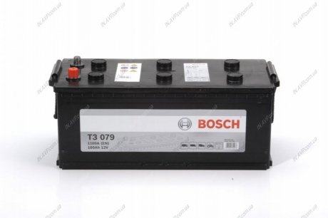 Аккумулятор 180Ah-12v (T3079) (513x223x223),R,EN1100 BOSCH 0092T30790