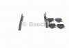 Колодка торм. MERCEDES-BENZ S-KLASSE (W220) BOSCH 0 986 424 830 (фото 5)