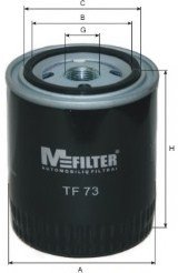 Фильтр масляный OPEL Frontera 2.3TD, Omega 2.3TD M-Filter TF73 (фото 1)