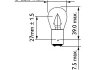 Лампа накаливания Stop P22 12V 15W BA15s Philips 12401CP (фото 1)