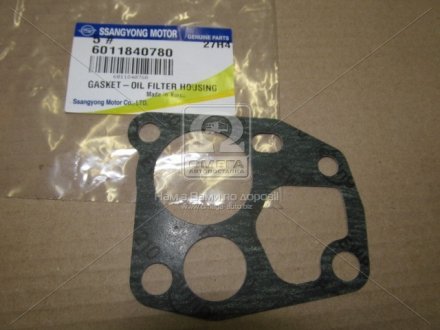 Прокладка корпуса масленого фильтра SsangYong 6011840780