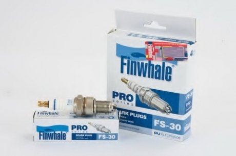 Свеча зажигания серия PRO 3-х электродная Finwhale FS30