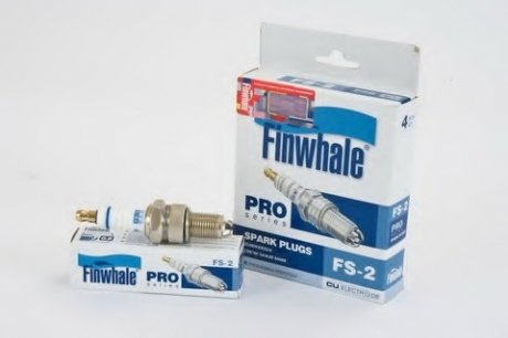 Свеча зажигания серия PRO 3-х электродная Finwhale FS2 (фото 1)