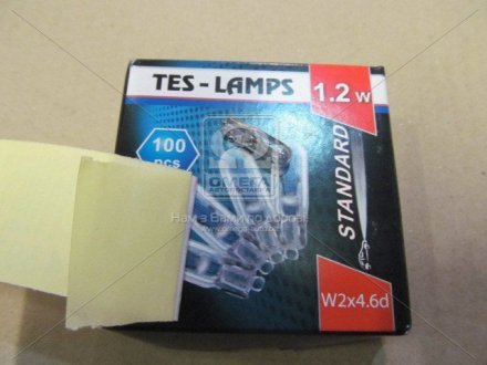 Лампа A24-1,2 (24V W1,2W) W2.1*4,6d (Tes-Lamps) Искра 2980002 (фото 1)