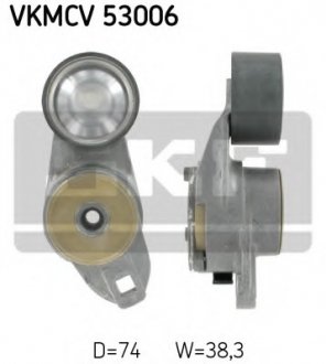 Натяжной РОЛИК RVI MAGNUM, PREMIUM SKF VKMCV 53006