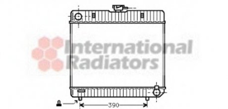 Радиатор MB W123/W126 MT 76-84 Van Wezel 30002042