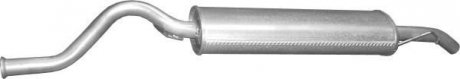 Глушитель ВАЗ 2172 (Приора хетчбек) алюминизированный POLMOstrow 11.66