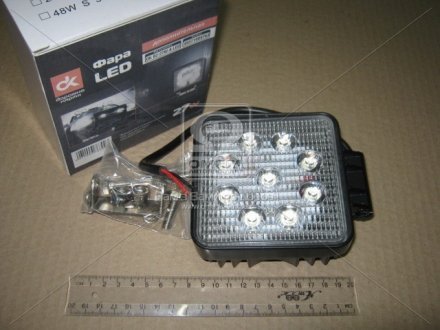 Фара LED дополнительная 27W (ДК) Дорожная Карта DK B2-27W-A-LED