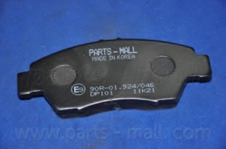 Колодки гальмівні дискові HONDA CIVIC передн. (вир-во) PARTS-MALL PKJ-E05