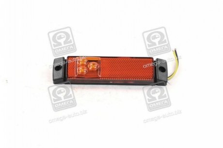 Ліхтар габаритний 24V LED жовтий TEMPEST TP02-57-014