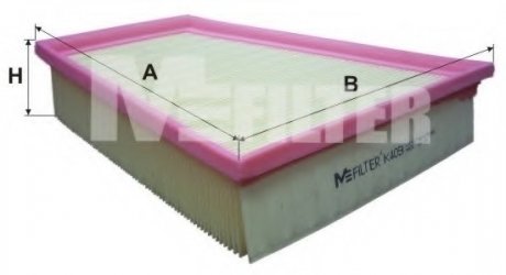 Фильтр воздушный SKODA FABIA M-Filter K409
