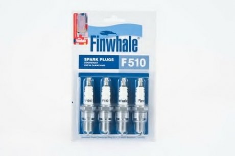 Свеча зажигания (компл.4 шт) Finwhale F510 (фото 1)