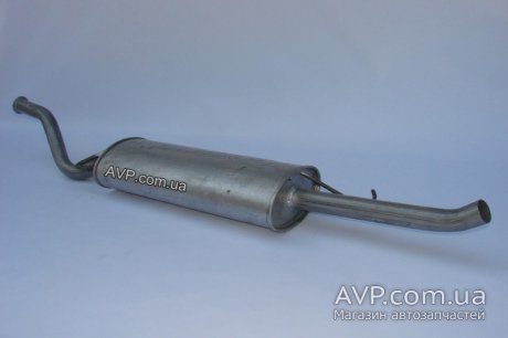 Глушитель ВАЗ 2170 (Приора седан/універсал) алюминизированный POLMOstrow 11.67 (фото 1)