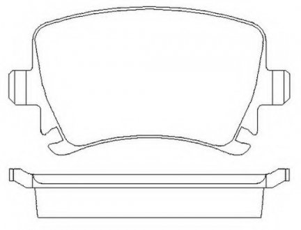 Колодки дискового тормоза Jurid 573158J