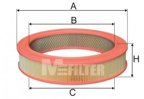 Фильтр воздушный OPEL M-Filter A270