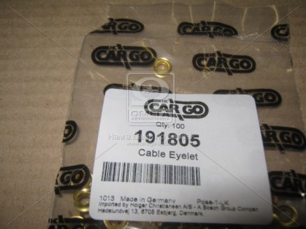 Уплотнительное кольцо (Cargo) HC-CARGO 191805