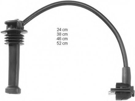 Высоковольтные провода BERU ZEF719 (фото 1)