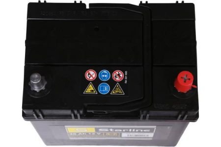 Акумулятор STARLINE (Asia), R"+" 35Ah, En300 (187 x 127 x 227) правий "+", B00 STARLINE STAR LINE BA SL 35JP