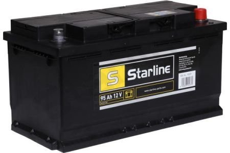 Аккумулятор STARLINE, R"+" 95Ah, En800 (353 x 175 x 190) правый "+",B13 производство Чехия STARLINE STAR LINE BA SL 100P