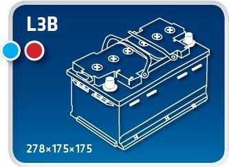 Аккумулятор Magic EFB, 65Ah, 650A EN, 278x175x190, B13,правый "+", EFB Акумулятор (START-STOP) TAB 212065 (фото 1)