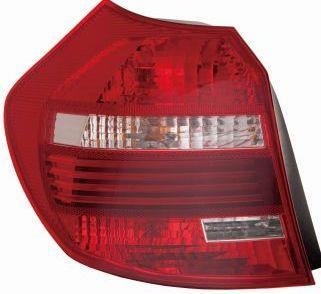 BW E87 Фонарь зад.лев. - патрон., LED, cerveno-bile, 3/5-dv, 5/07- DEPO 444-1945L-UE