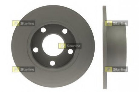 Диск тормозной окрашенный (антикорозионная обработка) STARLINE STAR LINE PB 1067C