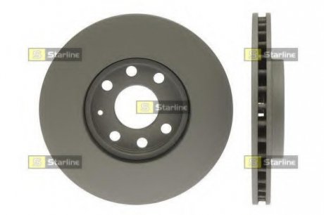 Диск тормозной окрашенный (антикорозионная обработка) STARLINE STAR LINE PB 2638C