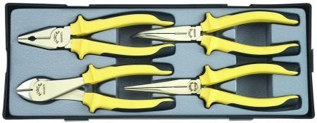 Набор шарнирно-губцевого инструмента: 4 предмета. FORCE T5046