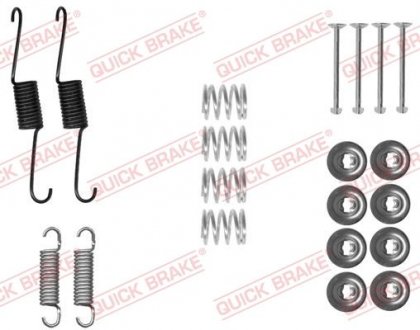 Монтажный комплект тормозных колодок OJD Quick Brake 105-0031 (фото 1)