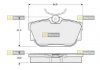 Колодки тормозные дисковые, к-кт. STAR LINE BD S307 (фото 1)