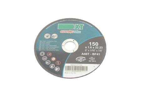 Отрезной диск по металлу 150x1,6 mm XT CD150/1.6