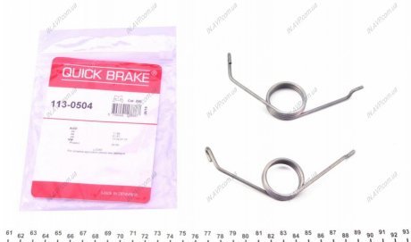 Пружинка тормозного супорта QUICK BRAKE OJD Quick Brake 113-0504