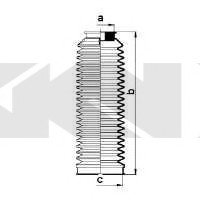 Пыльник рулевого механизма GKN 83684 (фото 1)