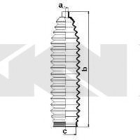 Пыльник рулевого механизма GKN 83992 (фото 1)
