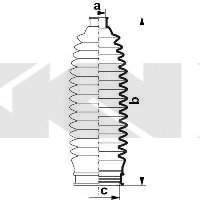 Пыльник рулевого механизма GKN 84087 (фото 1)