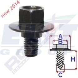 Болт в мотор.отсеке (к-т:5 шт) ELIT C60913