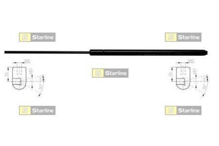 Амортизатор багажника STARLINE STAR LINE 12.20.800