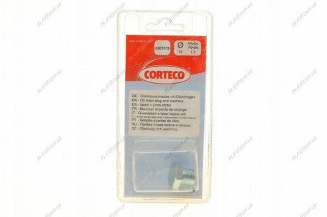 Пробка масляного поддона CORTECO 220117S