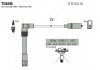 Комплект проводов зажигания TESLA T088B (фото 4)