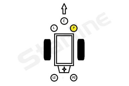 Опора двигателя и КПП STARLINE STAR LINE SM 0057