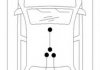 Трос стояночного тормоза COFLE 17.3021 (фото 1)