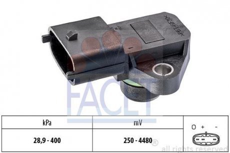 Датчик давления воздуха Facet 10.3249
