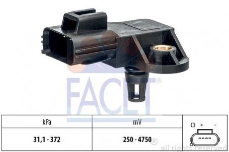 Датчик давления воздуха Facet 10.3250