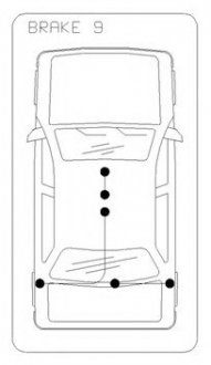 Трос стояночного тормоза COFLE 491.1 (фото 1)