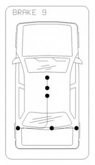 Трос стояночного тормоза COFLE 491.2 (фото 1)